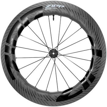Zipp 858 Nsw Cl Disc Tubeless Road Front Wheel silver 12 x 100 mm