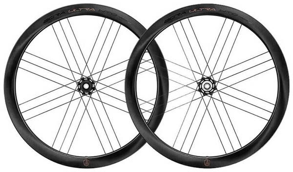 Campagnolo Bora Ultra Wto 45 Disc Tubeless Road Wheel Set black 12 x 100 mm / 12 x 142 mm / Shimano/Sram HG