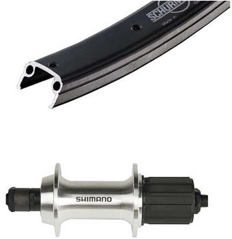 Winora Schürman 700 Qr Shimano Tx500 Rear Wheel silver 10 x 135 mm