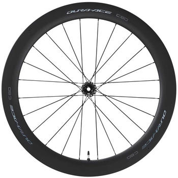 Shimano Dura Ace R9270 C60 Cl Disc Carbon Tubular Road Front Wheel black 12 x 100 mm