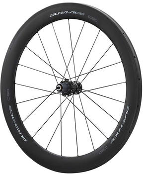 Shimano Dura Ace R9200 C60 Carbon Tubular Road Rear Wheel black 10 x 130 mm / Shimano/Sram HG