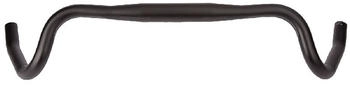 Humpert Lenkerb&uuml;gel Gravel Alu, &Oslash;31,8mm, 480/620mm, schwarz, 21&deg;