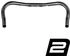 Humpert Bügel Fixie Horn Bar Ø 25,4 mm 440 mm Höhe 0 mm 12° schwarz
