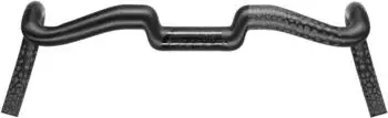 Deda ELEMENTI Unisex-Adult GERA48 CARB. GERA Lenker Gross 48CM P, schwarz, Kohlenstoff