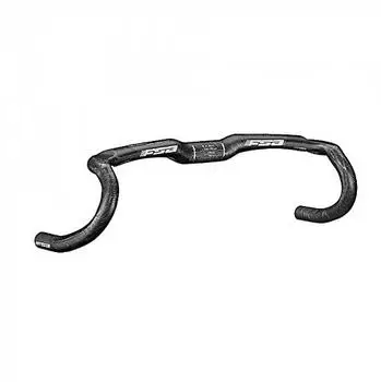 FSA AGX K-Wing 31,8 x 480 mm Schwarz ergonomischer Carbon-Gravel