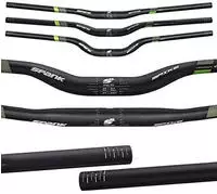 Spank Spike 800 Race VIBRO CORE XGT 800 mm 31.8 mm - black/green - 50 mm