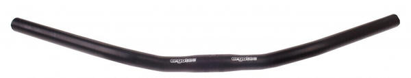 Humpert Bügel Ladytown 25.4, GW600, GL180, GH16, 30° Aluminium schwarz
