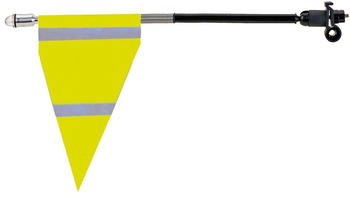 M-Wave Safety Flagpole Long (120970) Gelb/Schwarz