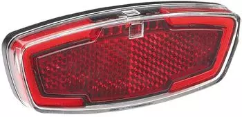 Büchel LED-Rücklicht Wing m. Standlicht f. Gepäckträger-Befest. Dynamo StVZO