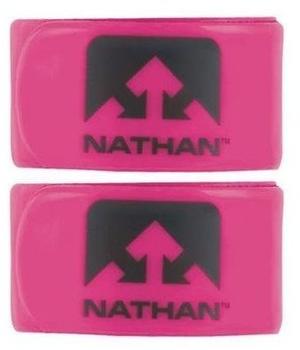 Nathan Reflex Reflexband (Paar) - hi-viz pink