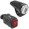 M-wave 221058, M-wave Atlas K10 Usb Light Set Schwarz