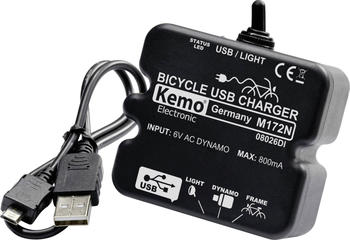 Kemo Fahrrad Laderegler USB (M172)