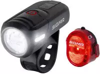 SIGMA 17460, SIGMA AURA 45 USB NUGGET II RL K-SET Fahrradbeleuchtung in black,