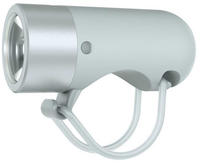 Knog Plug Fahrradlampe StVZO rote LED grau (10 Lumen)