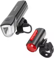 FISCHER Fahrrad Fahrradbeleuchtung "FISCHER LED Beleuchtungsset mit 360&Acirc;