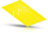 rie:sel design Re:flex Frame Reflexstreifen gelb
