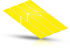rie:sel design Re:flex Frame Reflexstreifen gelb