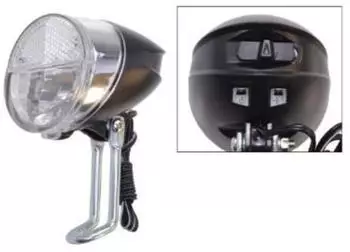 Filmer 40.029 LED Front Bike Light (silver, black) Filmer 40.029 LED Front Bike Light (silver, black)