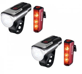 Sigma Sport Sigma 2er Set Aura 80 USB + Blaze