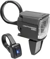 Trelock LS 930 HB Lighthammer E-Bike Frontlicht, Black, 80 x 60 x 85 mm