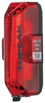 Topeak Redlite Aero Usb Rear Light (TMS083) Rot