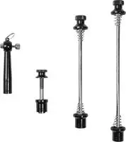 RFR Schnellspanner-Set mit Diebstahlschutz VR/HR u. Sattel-Diebstahlschutz