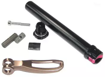 Suntour 20QLC QR Q-LOC Achse kpl. f&uuml;r 20mm QR f&uuml;r RUX QR-type, schwarz