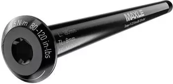 SRAM Achse Maxle Stealth MTB hinten schwarz,L180 / TL13mm,Gew.M12x1.0,Boost