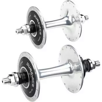Shimano DURA-ACE TRACK HB-7600 - 36 Loch, Vollachse, Silber