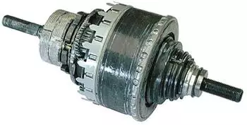 Shimano Sg-c6001-8cd Interne Montage 187 mm Black