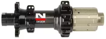 Novatec D412cb 6b Shimano 10-11s/sram Xx1 Hinterradnabe 28H Black