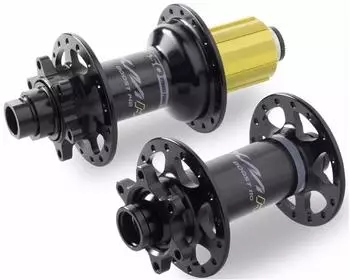 Miche E-Bike Vorderradnabe Boost Steckachse 15x110mm 6-Loch, schwarz