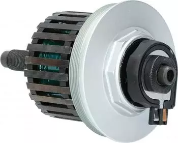 Shimano DH-C3000-3N-QR Nabendynamo 108mm, silber (DH-C3000-3N-QR)