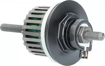 Shimano DH-C6000-3N Vorderradnabe Dynamo 140mm, schwarz (DH-C6000-3N)