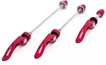 XLC QR-L05 Schnellspanner-Set, rot (2501602107)