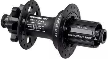 Spank HEX J-Type Boost R148 XD Hinterradnabe 102T 32H schwarz