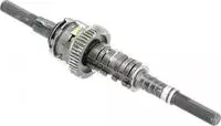 Shimano SG-C6001-8CD Achseinheit, Black, 187 mm