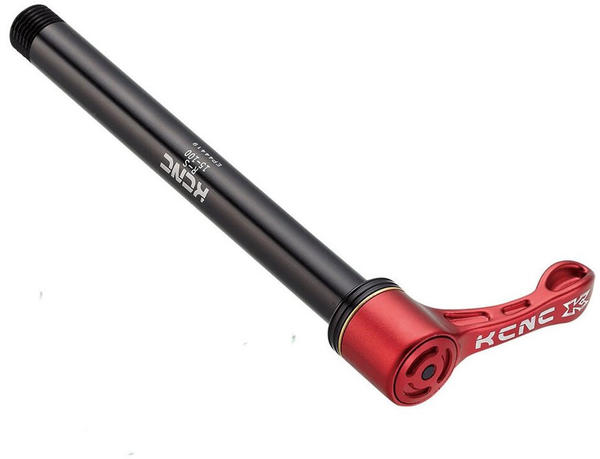 KCNC KQR07-SH Quick & Easy Steckachse 15x100mm E-Thru/Fox red