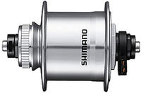 DH-UR700-3D 6 Volt/3 Watt 32 Loch Center-Lock Nabendynamo, Silver, 32 Loch