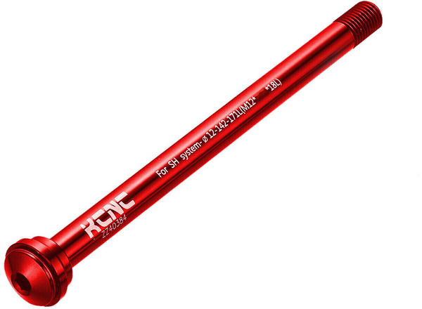 KCNC KQR08-SR 12x142mm Maxle red