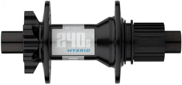 DT Swiss 240s Boost Disc 6-Loch Hybrid schwarz-grau 12 x 148 mm / 36 Loch / Shimano Micro Spline