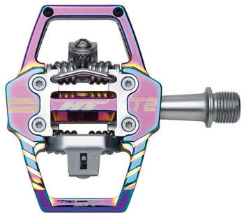 Ht-Components T2 Pedale rosa/silber