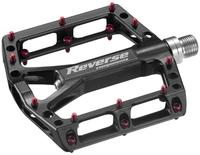 REVERSE Pedale MTB Black One - schwarz/rot