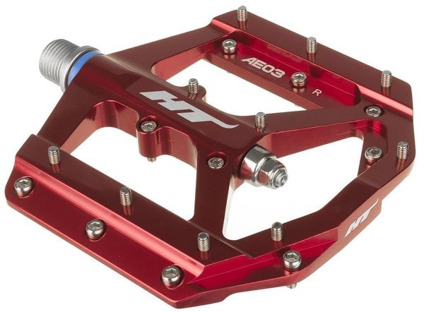 Ht-Components AE03 EVOFlat Pedale red