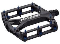 Reverse 933000654, Reverse Components Black One Pedals Silber Black / Blue