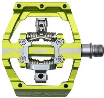 Ht-Components X2 Downhill Pedale grün