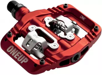 OneUp Components Clip Pedals RED