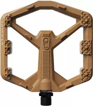 Crankbrothers Stamp 0 Plattform-Pedal MTB, braun, Large