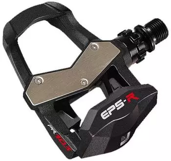 Exustar E-PR103ST Race Pedale, Look Keo kompatibel, schwarz/silber (PR103ST)