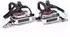 virtufit SPD-Pedale mit Fußkäfig, silber, Unisex (VF-Duo)